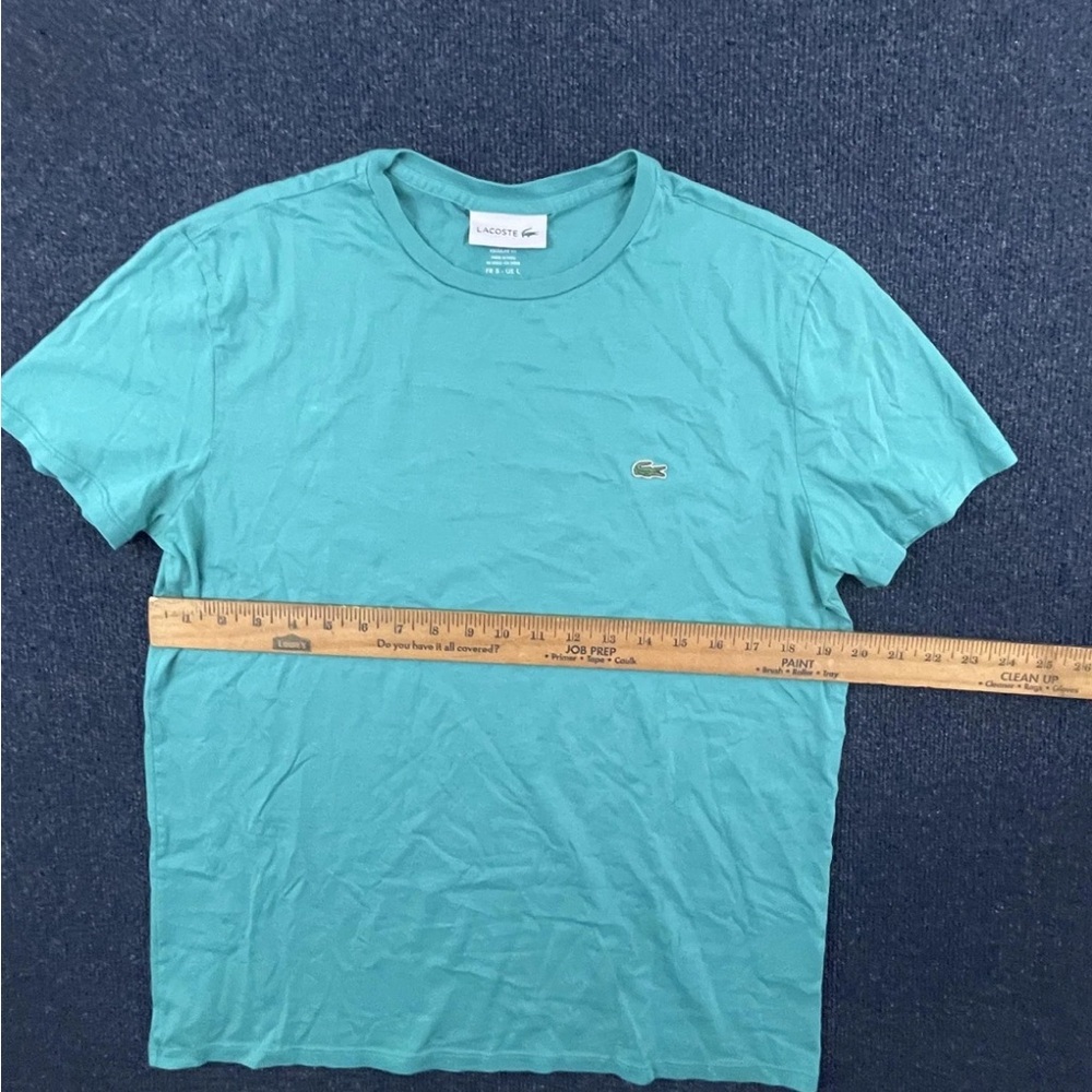 Lacoste Pima Cotton T Shirt Green Large